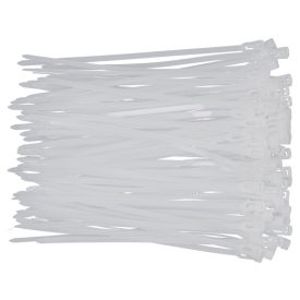 YATO Odopínateľné káblové zväzky 3,6 x 150 mm biele (100 ks)   YATO Odopínateľné káblové zväzky 3,6 x 150 mm biele (100 ks)