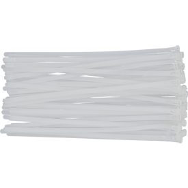 YATO Uvoľniteľná káblová zväzka 7,6 x 300 mm biela (100 kusov)   YATO Uvoľniteľná káblová zväzka 7,6 x 300 mm biela (100 kusov)