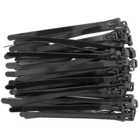 YATO Uvoľniteľná káblová spojka 7,6 x 150 mm čierna (100 ks)   YATO Uvoľniteľná káblová spojka 7,6 x 150 mm čierna (100 ks)