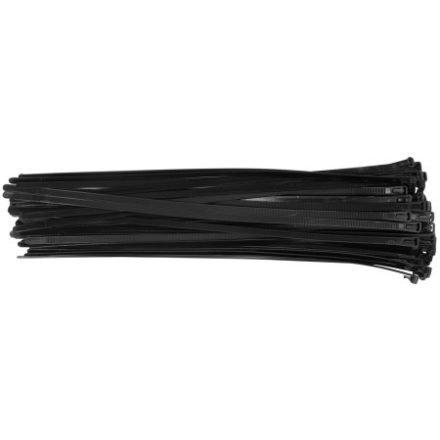 YATO Odpinacie káblové zväzky 7,6 x 400 mm čierne (100 ks)
