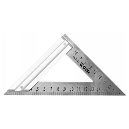 YATO Pravouhlé pravítko 170 mm inox