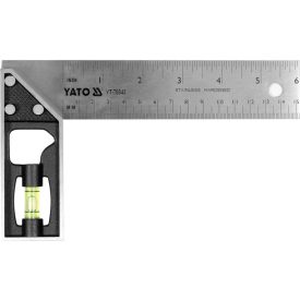 YATO Pravý uhol 150 mm s vodováhou YATO Pravý uhol 150 mm s vodováhou