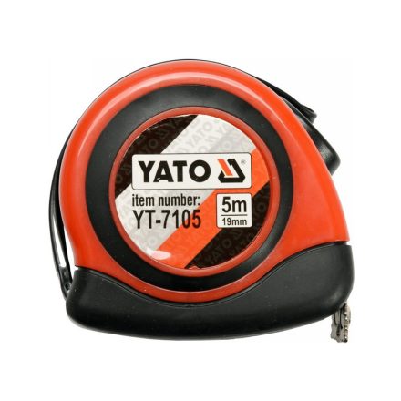 YATO Meter 5 mx 19 mm, magnetický, potiahnutý nylonom