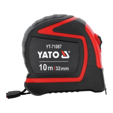 YATO Merací pás 10 m x 25 mm s gumeným povrchom