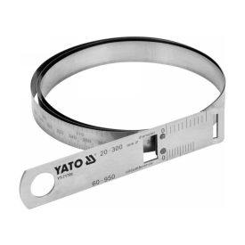 Meracia páska YATO Precision (+-0,01 mm), priemer 30-300 mm, obvod 60-950 mm inox   Meracia páska YATO Precision (+-0,01 mm), priemer 30-300 mm, obvod 60-950 mm inox