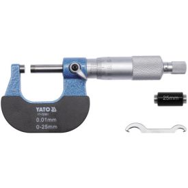 YATO mikrometer 25-50 mm +/-0,01 mm mechanický YATO mikrometer 25-50 mm +/-0,01 mm mechanický