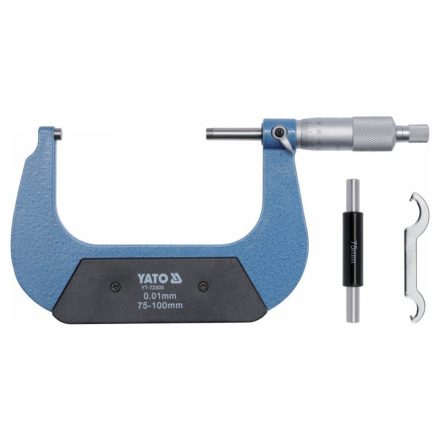 YATO mikrometer 75-100 mm +/-0,01 mm mechanický