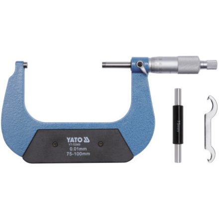 YATO mikrometer 75-100 mm +/-0,01 mm mechanický