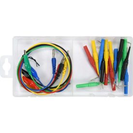 YATO Multimeter sada testovacích káblov a konektorov 20 kusov   YATO Multimeter sada testovacích káblov a konektorov 20 kusov