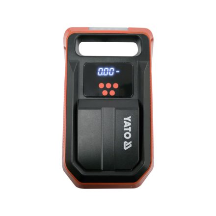 YATO Autokompresor 12V 10 bar s LCD displejom a LED svetlom