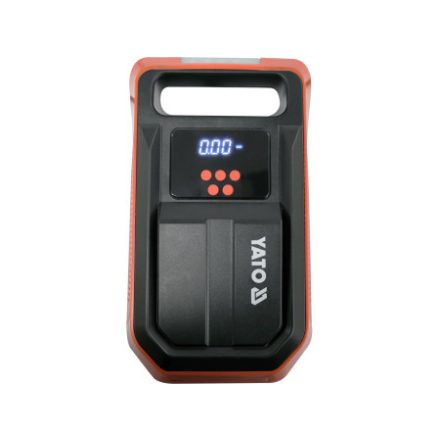 YATO Autokompresor 12V 10 bar s LCD displejom a LED svetlom