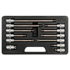 YATO Bitový súprava prehľadových kľúčov 12 dielny Spline 1/2" M5-M17 CrV   YATO Bitový súprava prehľadových kľúčov 12 dielny Spline 1/2" M5-M17 CrV