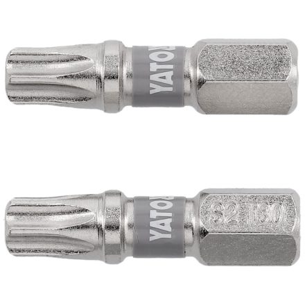 YATO Bitová špička T30 x 25 mm (2 ks)