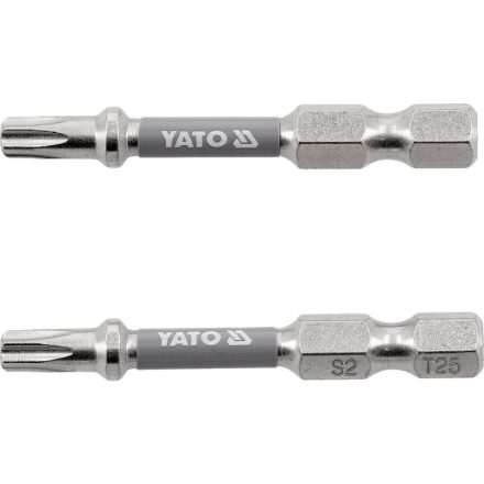 YATO Bitový nástavec T25 x 50 mm (2 kusy)