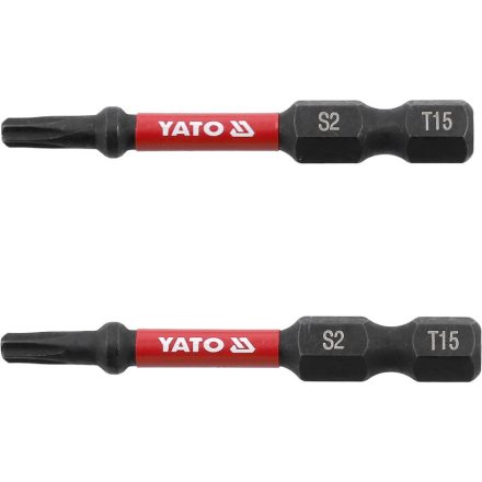 YATO Príklepová bitová hlavica T15 x 50 mm (2 ks)