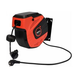 YATO Automatický káblový bubon pre montáž na stenu 10 m 3 x 1,5 mm2   YATO Automatický káblový bubon pre montáž na stenu 10 m 3 x 1,5 mm2