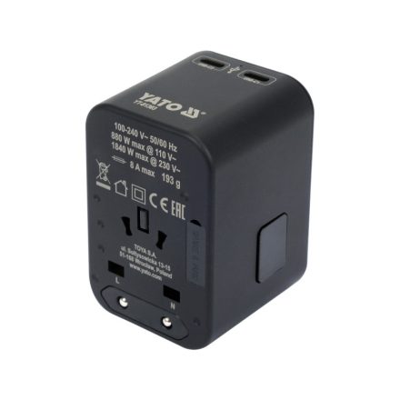 YATO Cestovný adaptér 65 W