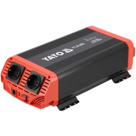 YATO Invertor 12 V / 230 V max 1000 W YATO Invertor 12 V / 230 V max 1000 W