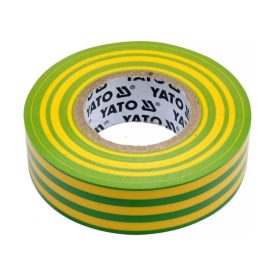Izolačná páska YATO 19 x 0,13 mm x 20 m zeleno-žltá Izolačná páska YATO 19 x 0,13 mm x 20 m zeleno-žltá