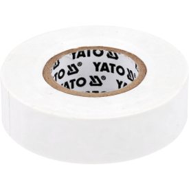 YATO Izolačná páska 19 x 0,13 mm x 20 m biela YATO Izolačná páska 19 x 0,13 mm x 20 m biela