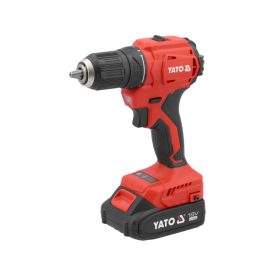 YATO Bezuhlíkový akumulátorový vŕtačko-skrujbovák 45 Nm 18 V (2 x 2,0 Ah batéria + nabíjačka)   YATO Bezuhlíkový akumulátorový vŕtačko-skrujbovák 45 Nm 18 V (2 x 2,0 Ah batéria + nabíjačka)