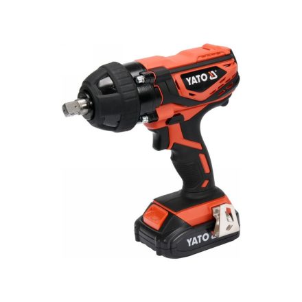 YATO Akumulátorový rázový uťahovák 1/2" 300 Nm 18 V Li-Ion (1 x 2,0 Ah batéria + nabíjačka)