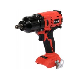 YATO Akumulátorový rázový uťahovák 1/2" 700 Nm bez uhlíkovej kefky 18 V Li-Ion (bez akumulátora + nabíjačky)   YATO Akumulátorový rázový uťahovák 1/2" 700 Nm bez uhlíkovej kefky 18 V Li-Ion (bez akumulátora + nabíjačky)