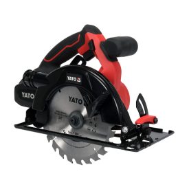 YATO Akumulátorová okružná píla 185 mm bezuhlíkový motor 18 V (1 x 3,0 Ah akumulátor + nabíjačka)   YATO Akumulátorová okružná píla 185 mm bezuhlíkový motor 18 V (1 x 3,0 Ah akumulátor + nabíjačka)