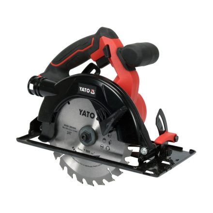 YATO Aku okružná píla 185 mm bezuhlíkový motor 18 V (bez akumulátora a nabíjačky)