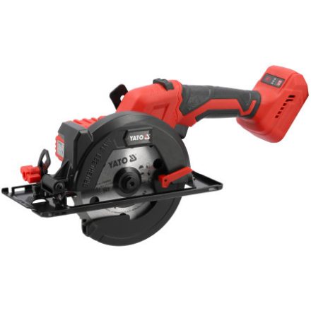 YATO Akumulátorová okružná píla 140 mm bezuhlíková 18 V (bez akumulátora a nabíjačky)