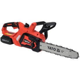 YATO Akumulátorová reťazová píla 305 mm 18 V (1 x 4,0 Ah akumulátor + nabíjačka)   YATO Akumulátorová reťazová píla 305 mm 18 V (1 x 4,0 Ah akumulátor + nabíjačka)