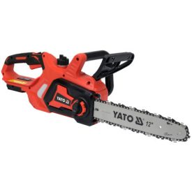 YATO Akumulátorová reťazová píla 305 mm 18 V (bez akumulátora + nabíjačky)   YATO Akumulátorová reťazová píla 305 mm 18 V (bez akumulátora + nabíjačky)