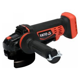 YATO Akumulátorová uhlová brúska 125 mm 18 V Li-Ion (bez akumulátora + nabíjačky)   YATO Akumulátorová uhlová brúska 125 mm 18 V Li-Ion (bez akumulátora + nabíjačky)