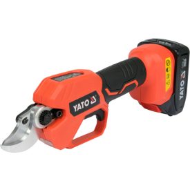 YATO Akumulátorové záhradnícke nožnice 18 V (1 x 2 Ah akumulátor + nabíjačka)   YATO Akumulátorové záhradnícke nožnice 18 V (1 x 2 Ah akumulátor + nabíjačka)