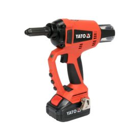 YATO Akumulátorová nitovačka 125 mm 18 V (1 x 3,0 Ah batéria + nabíjačka)   YATO Akumulátorová nitovačka 125 mm 18 V (1 x 3,0 Ah batéria + nabíjačka)
