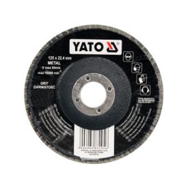 YATO Lamelový brúsny kotúč naklonený 125 x 22,2 mm / P120   YATO Lamelový brúsny kotúč naklonený 125 x 22,2 mm / P120