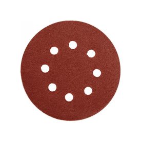 YATO Brúskový kotúč na suchý zips 125 mm / P100 8 otvorov (5 ks)   YATO Brúskový kotúč na suchý zips 125 mm / P100 8 otvorov (5 ks)