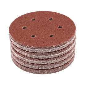 YATO Brúsna vláknitá kotúč s suchým zipsom 150 mm / P40 6 dier (50 ks)   YATO Brúsna vláknitá kotúč s suchým zipsom 150 mm / P40 6 dier (50 ks)