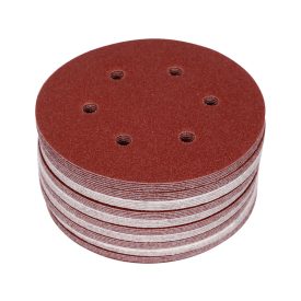 YATO Brúsny disk na suchý zips 150 mm / P60 6 otvorov (50 ks)   YATO Brúsny disk na suchý zips 150 mm / P60 6 otvorov (50 ks)