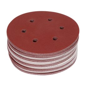 YATO Brúsny kotúč na suché zipy 150 mm / P180 6 otvorov (50 ks)   YATO Brúsny kotúč na suché zipy 150 mm / P180 6 otvorov (50 ks)
