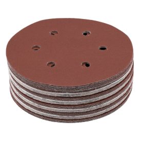 YATO Brúsny kotúč na suchý zips 150 mm / P220 6 otvorov (50 ks)   YATO Brúsny kotúč na suchý zips 150 mm / P220 6 otvorov (50 ks)