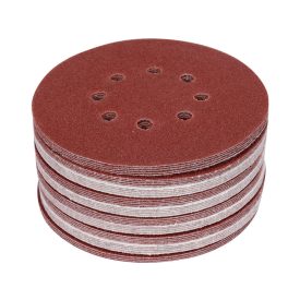 YATO Brúsny disk na suchý zips 150 mm / P60 8 otvorov (50 ks)   YATO Brúsny disk na suchý zips 150 mm / P60 8 otvorov (50 ks)