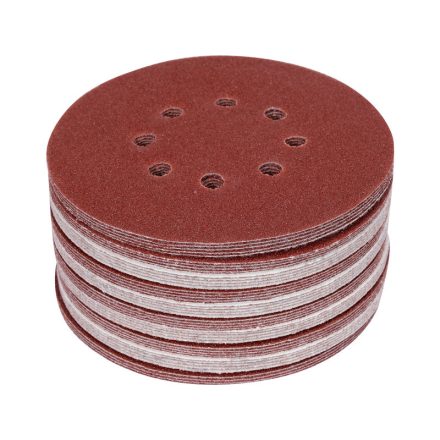 YATO Brúsny disk na suchý zips 150 mm / P60 8 otvorov (50 ks)