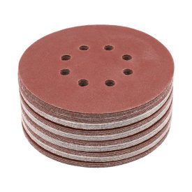YATO Brúsny kotúč so suchým zipsom 150 mm / P80 8 otvorov (50 ks)   YATO Brúsny kotúč so suchým zipsom 150 mm / P80 8 otvorov (50 ks)