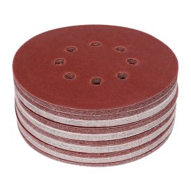 YATO Brúsny kotúč so suchým zipsom 150 mm / P120 8 otvorov (50 ks)   YATO Brúsny kotúč so suchým zipsom 150 mm / P120 8 otvorov (50 ks)