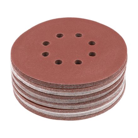 YATO Brúsny disk na suchý zips 150 mm / P150 8 otvorov (50 ks)