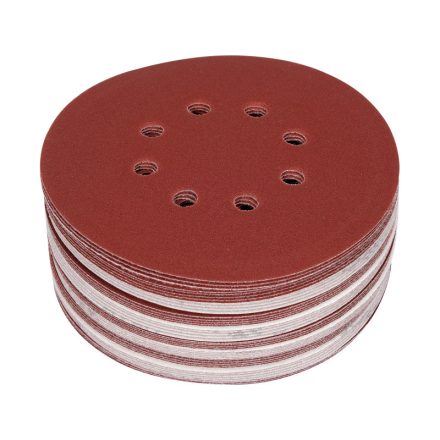 YATO Brúsny disk na suché zipsovanie 150 mm / P180 8 otvorov (50 ks)