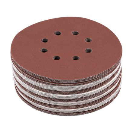 YATO Brúsny kotúč na suché zipy 150 mm / P220 8 dier (50 ks)