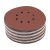 YATO Brúsny kotúč na suché zipy 150 mm / P220 8 dier (50 ks)