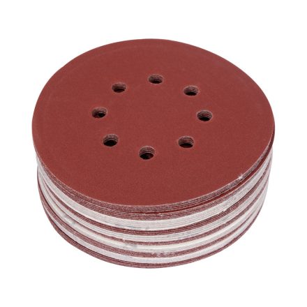 YATO Brúsny disk na suché zipsovanie 150 mm / P240 8 otvorov (50 ks)